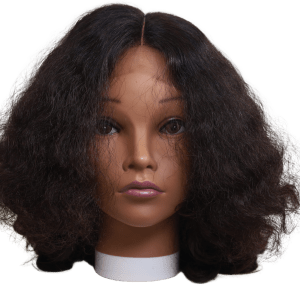 Voluminous Curly Black Wig