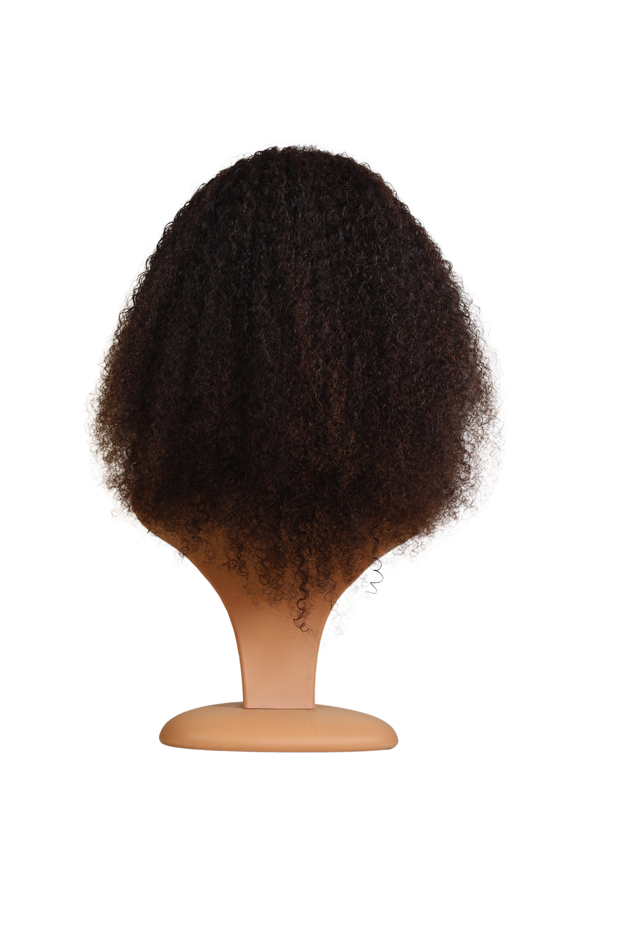 Curly dark brown wig - Image 3