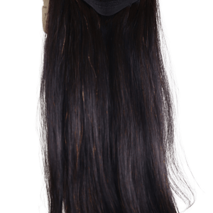 Dark Brown Hair Extension with Natural Highlights