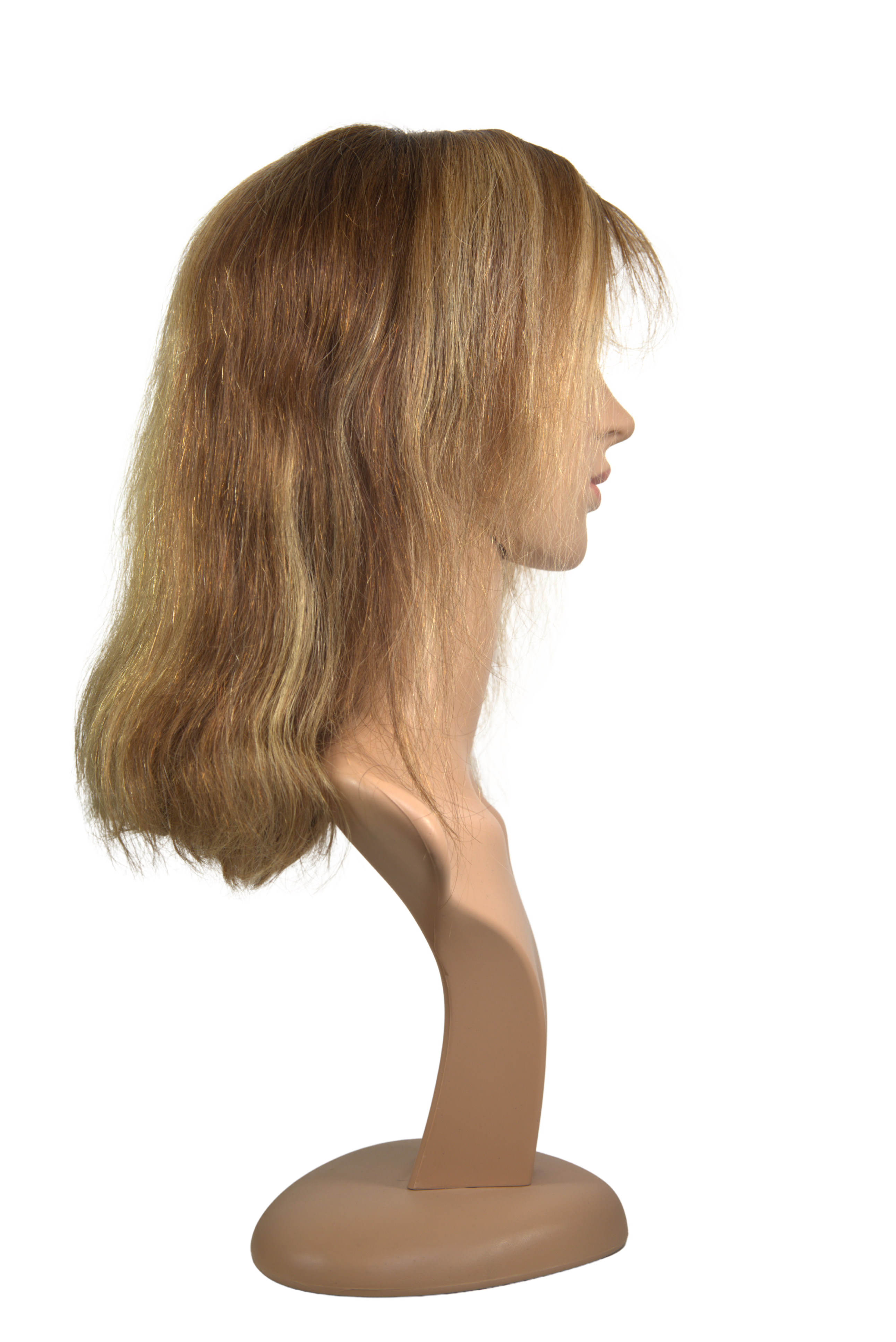 Straight Light Brown Human Hair Wig – Premium Collection - Image 3